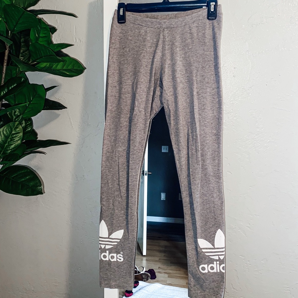 Grey Adidas Leggings